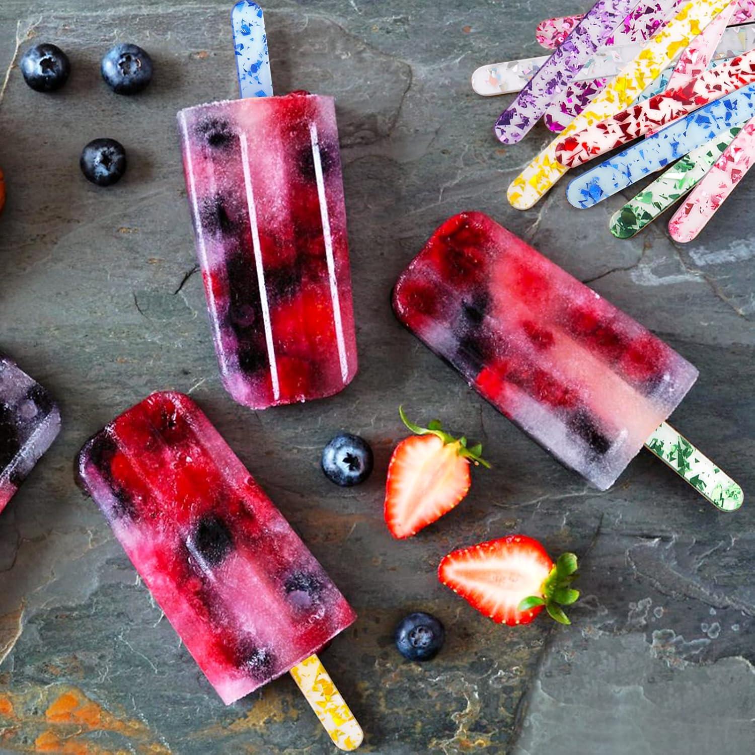 Palitos de Acrílico Reutilizables AIERSA 50 Pcs 11.4 cm