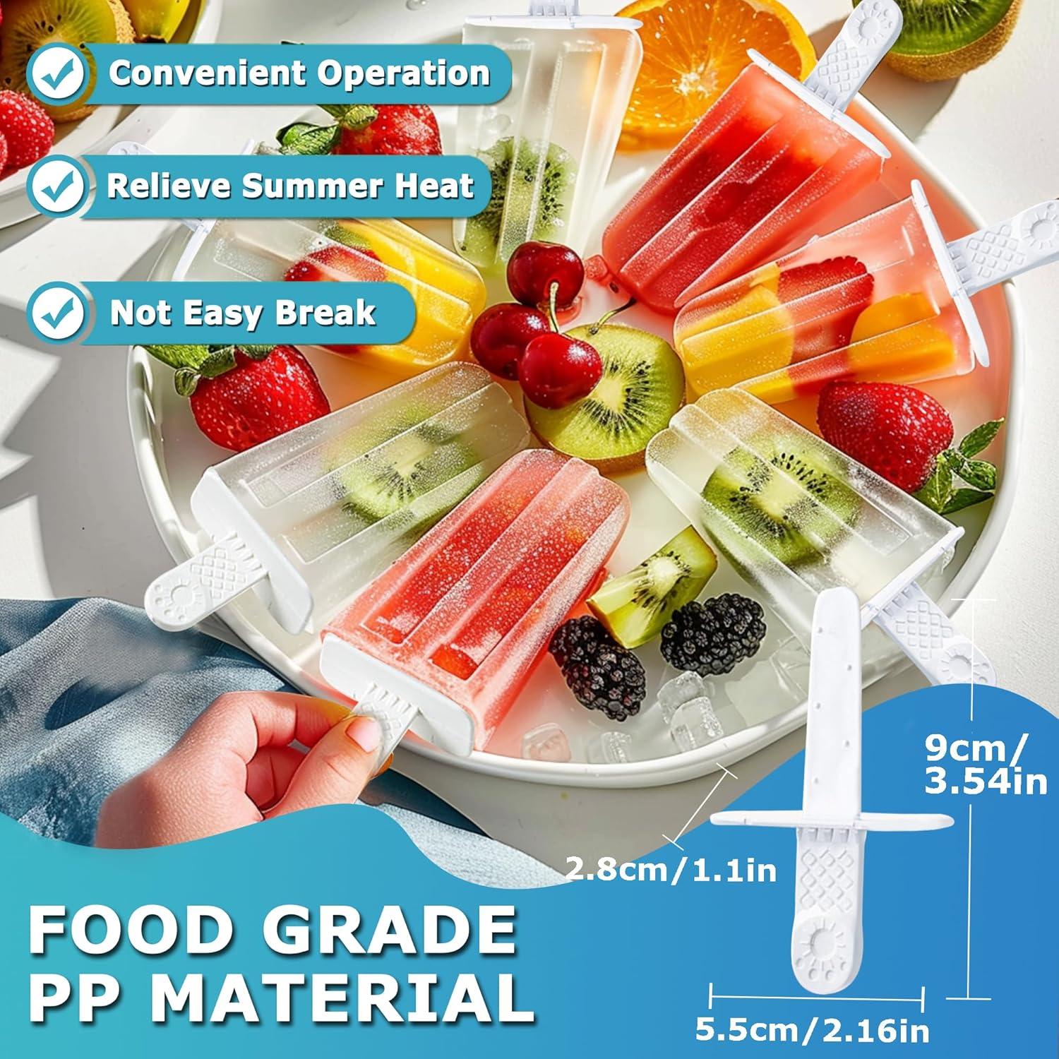 Palitos de Helado Choicy 6 Piezas Plástico Blanco