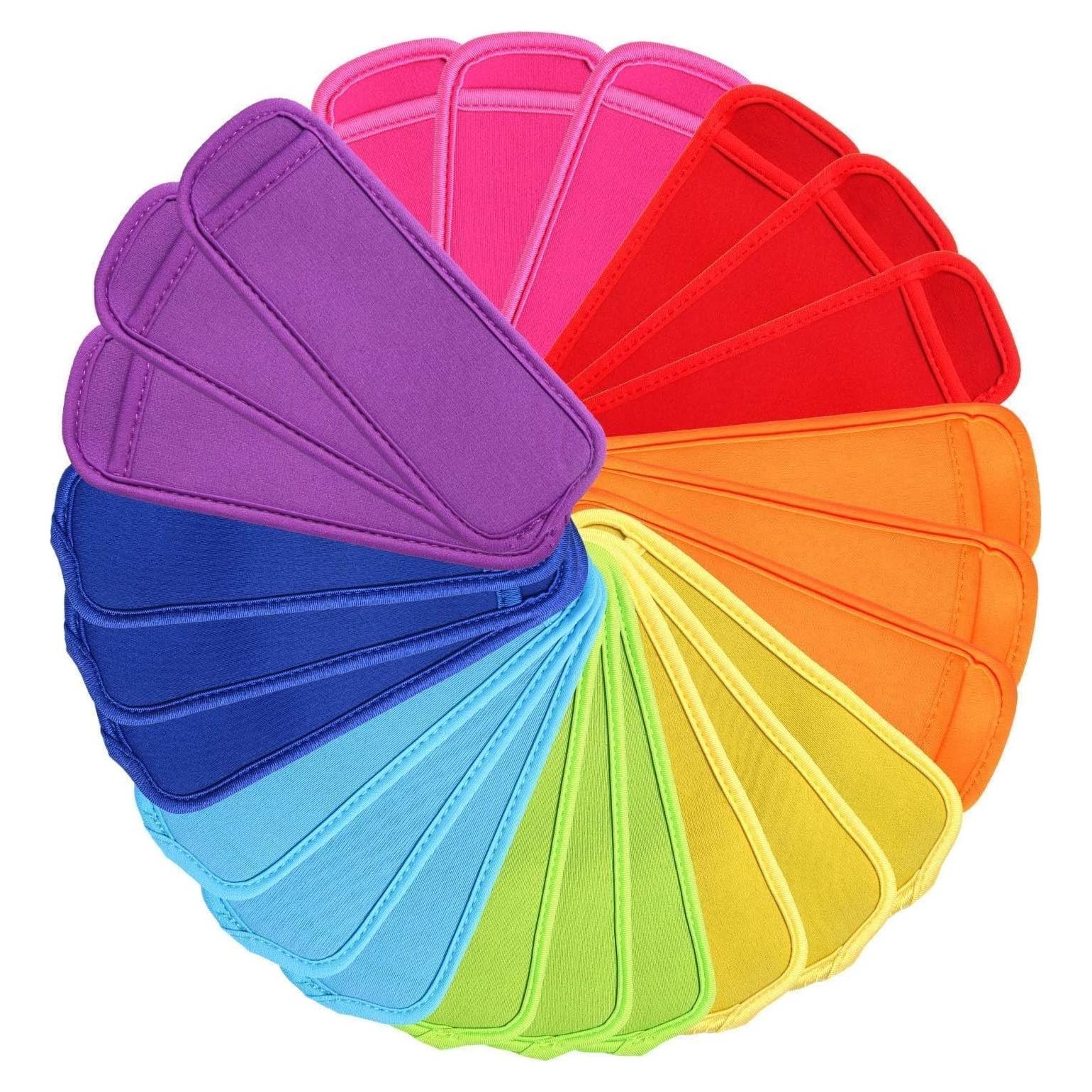 Bolsas de Paletas Reutilizables JANYUN 24 Piezas Antifriado