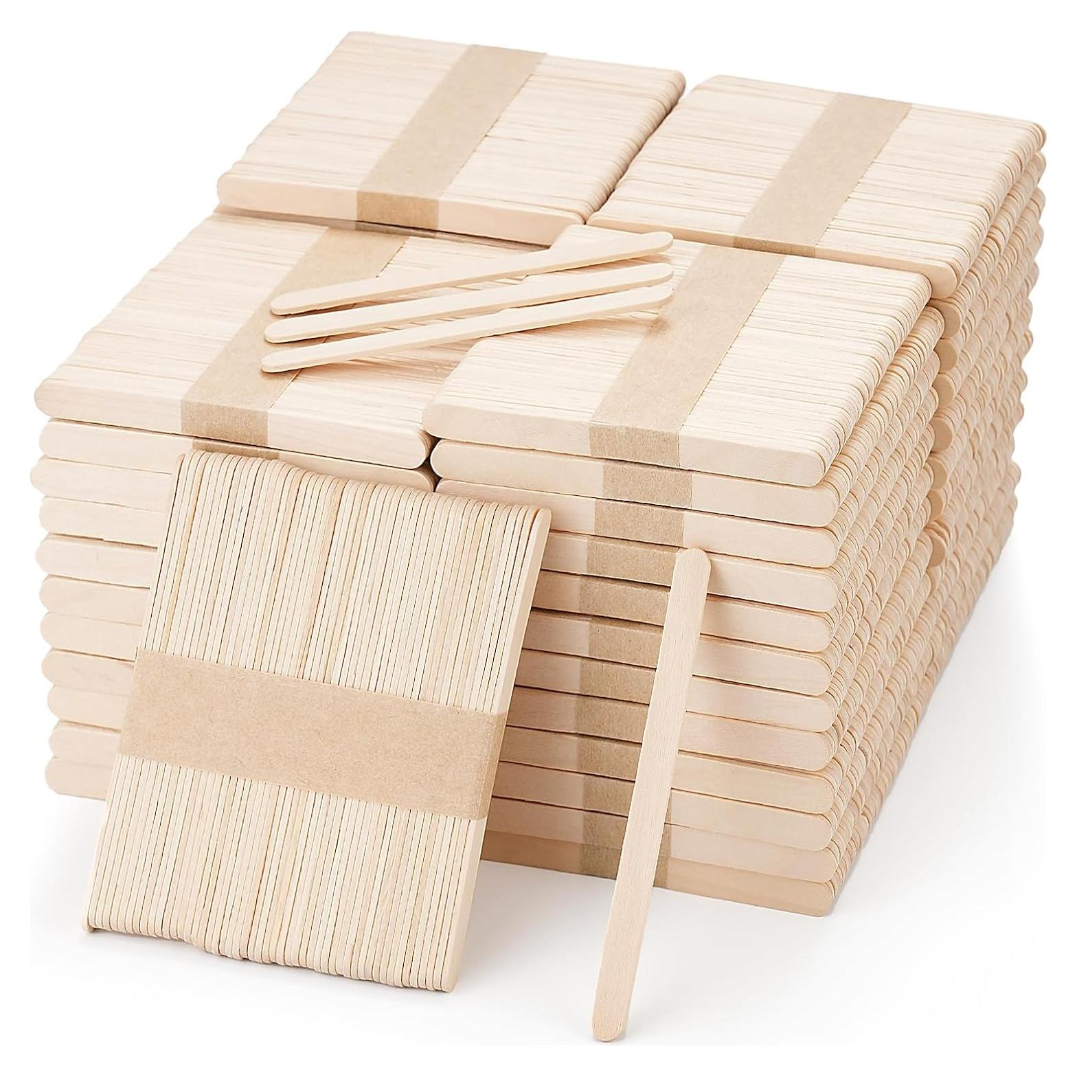 2400 Palitos de Madera para Manualidades MMonDod 11.4 cm