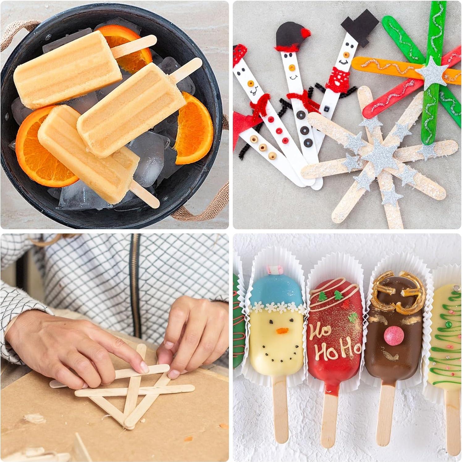 2400 Palitos de Madera para Manualidades MMonDod 11.4 cm