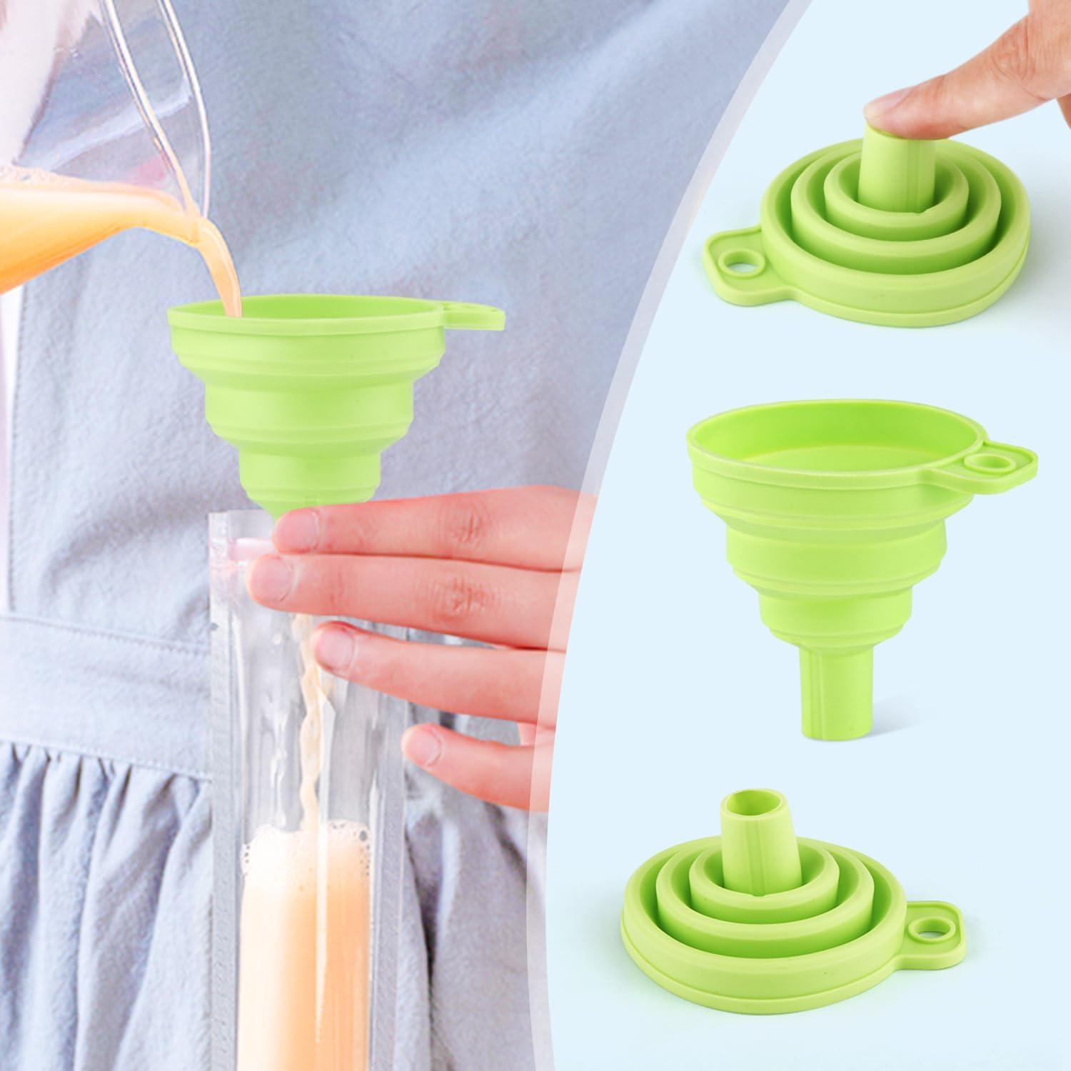 200 Moldes de Bolsas para Paletas BOSMIOW Libre de BPA