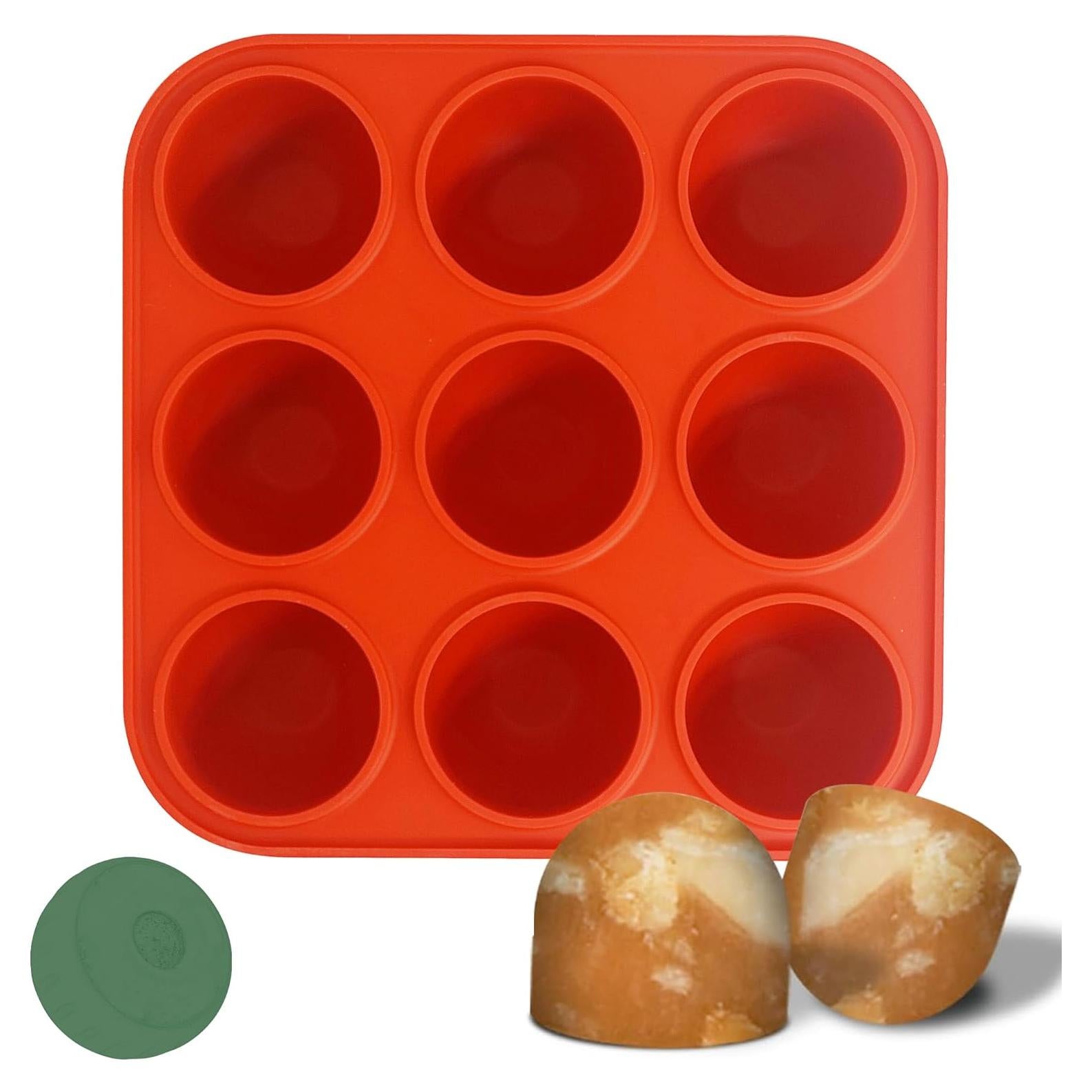 Molde de Silicona para Golosinas Congeladas para Perros Wilewir 9 Cavidades