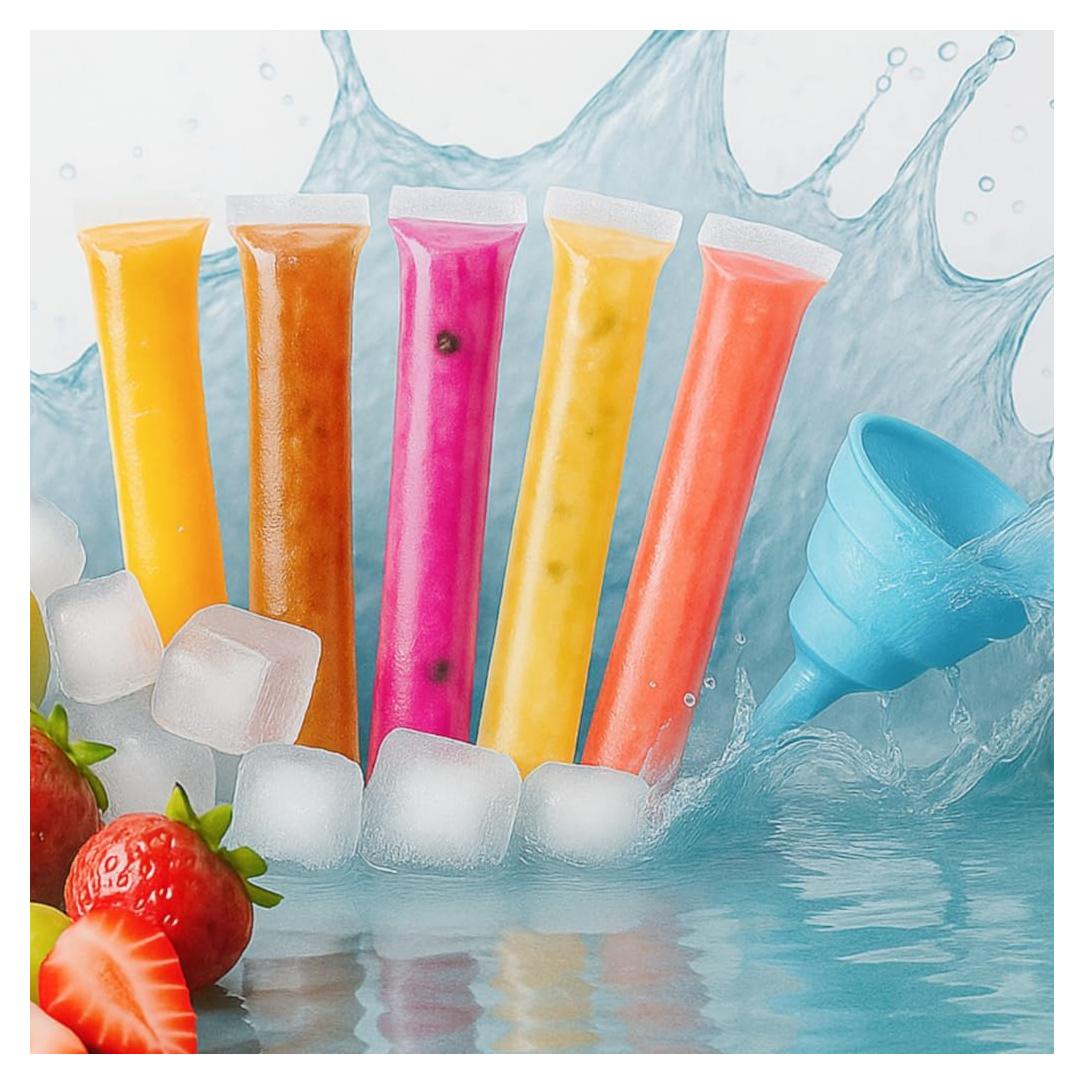 200 Tubos de Congelador Dkaool para Helados y Paletas