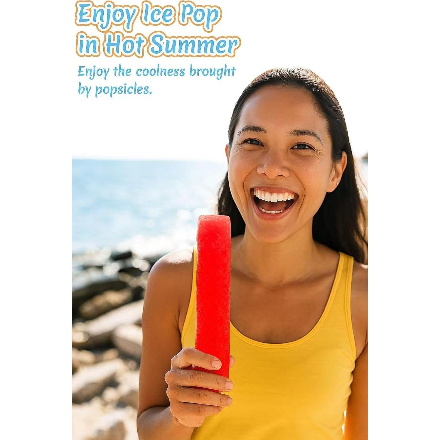 200 Tubos de Congelador Dkaool para Helados y Paletas