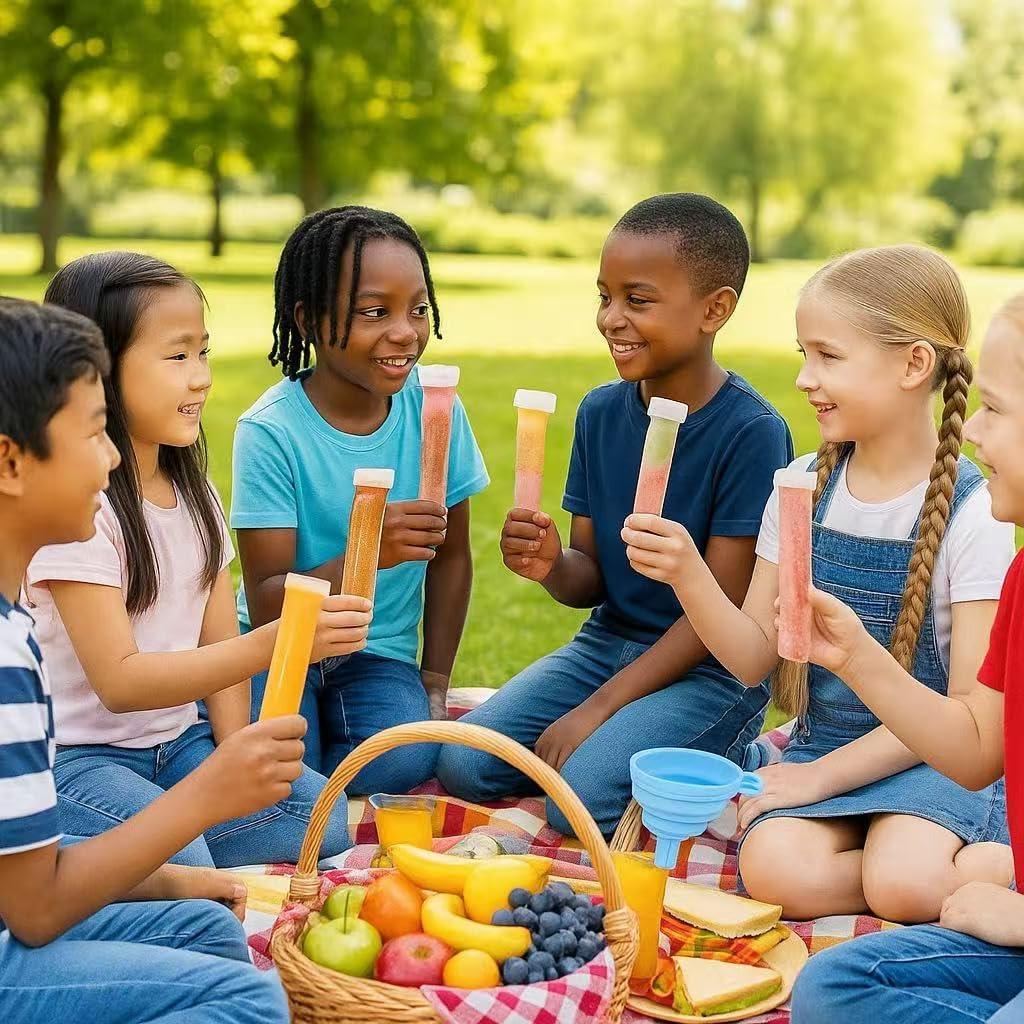 200 Tubos de Congelador Dkaool para Helados y Paletas