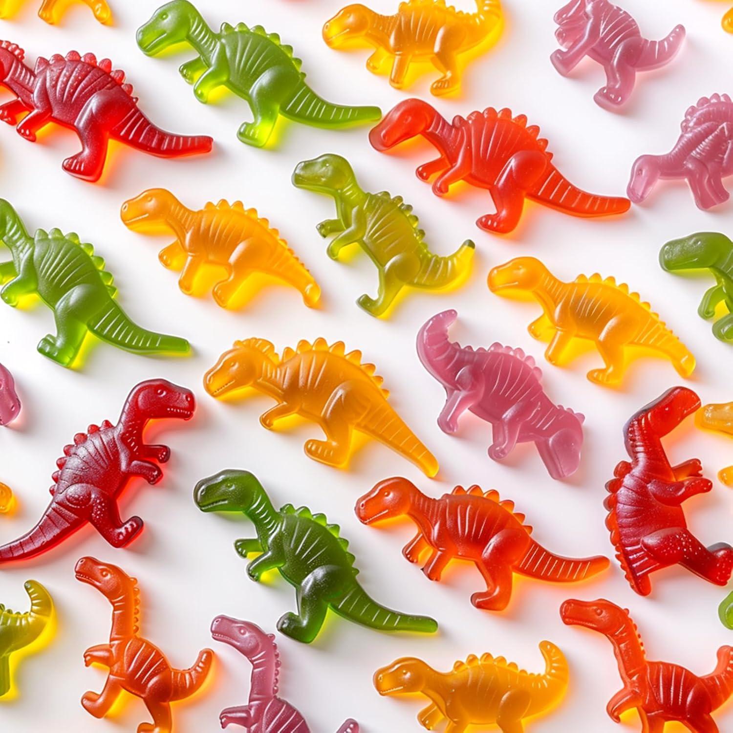 Moldes de Silicona para Nuggets de Dinosaurio Palksky - 4 Pcs