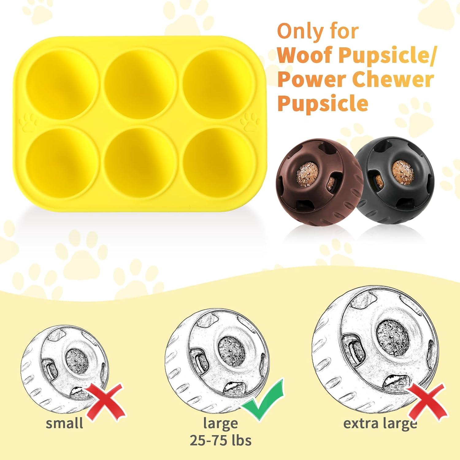 Moldes de Silicona para Golosinas de Perro Xyulaan 6 Cavidades