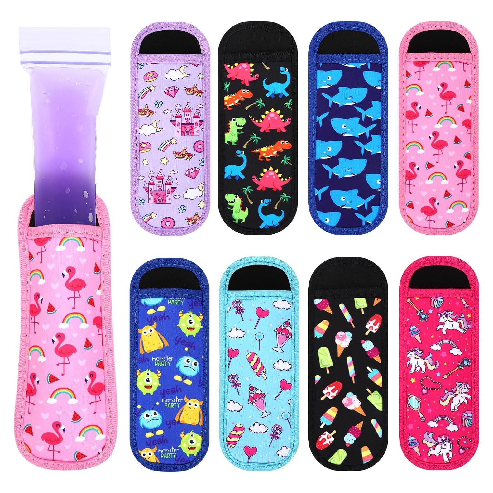 Soporte para Paletas JANYUN 8 Piezas Dinosaurio y Tiburón