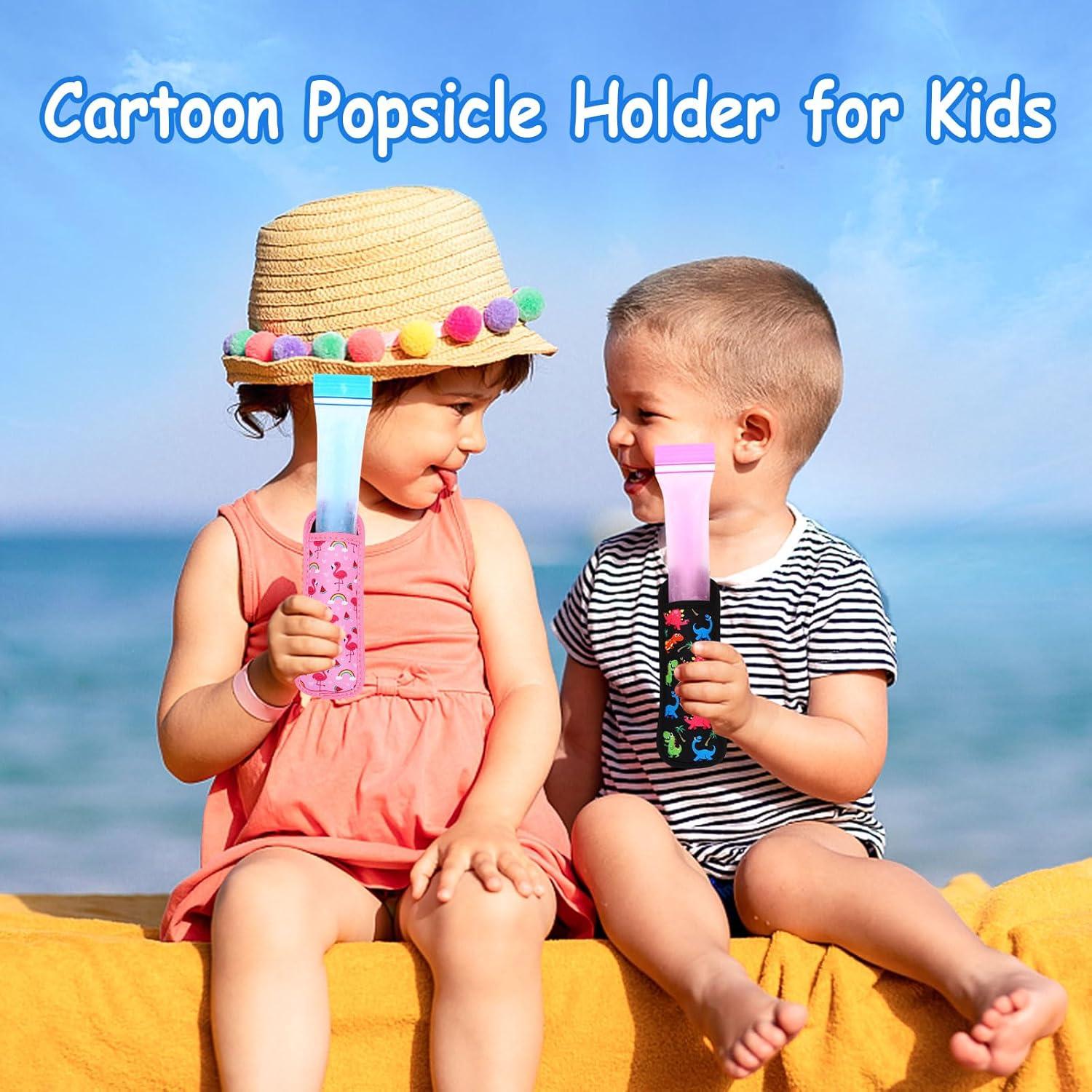 Soporte para Paletas JANYUN 8 Piezas Dinosaurio y Tiburón