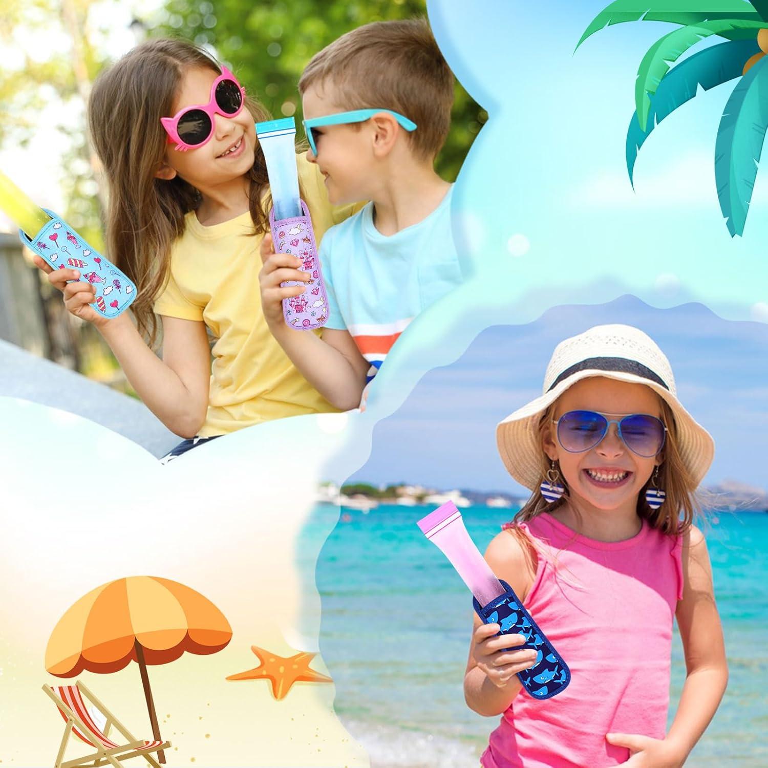 Soporte para Paletas JANYUN 8 Piezas Dinosaurio y Tiburón