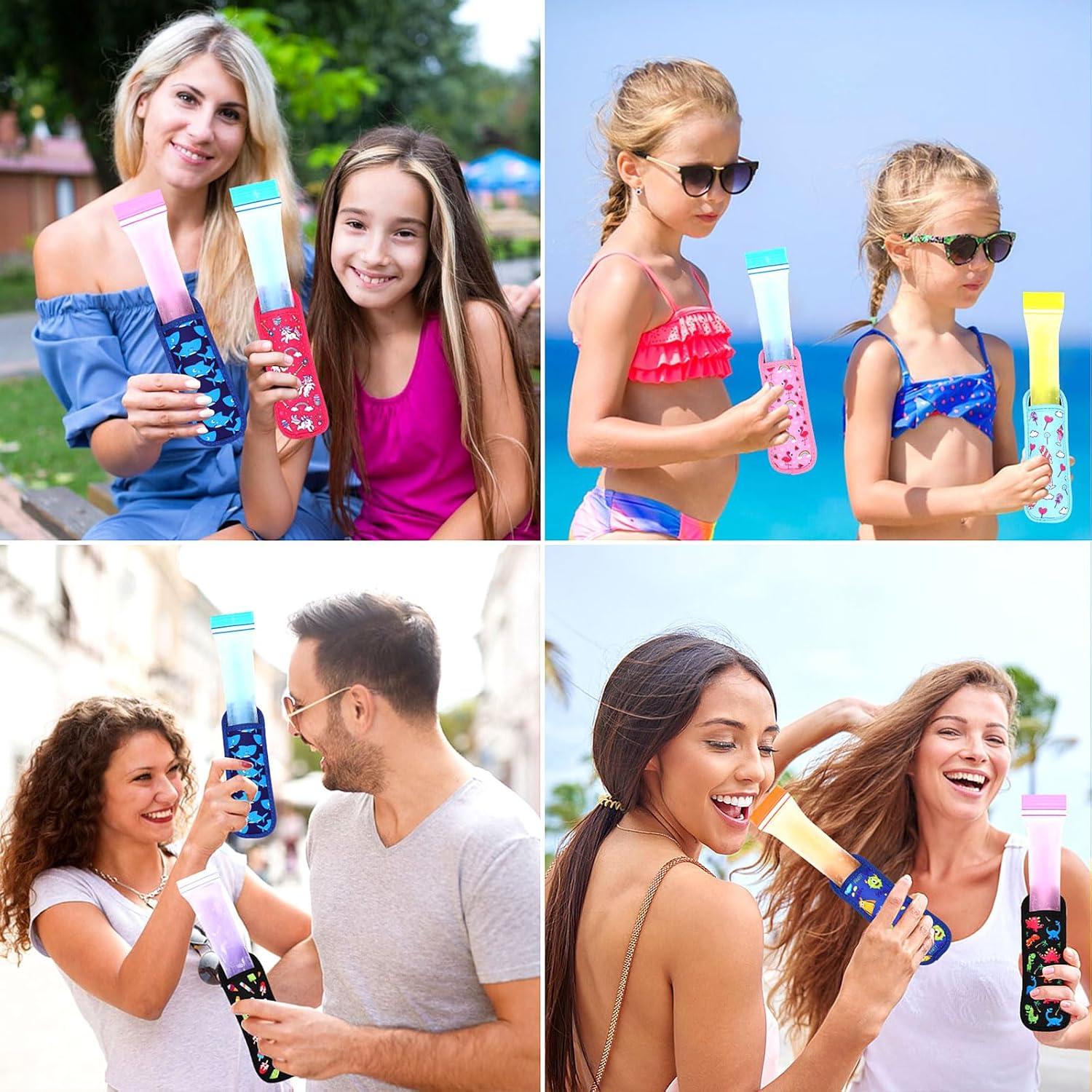 Soporte para Paletas JANYUN 8 Piezas Dinosaurio y Tiburón