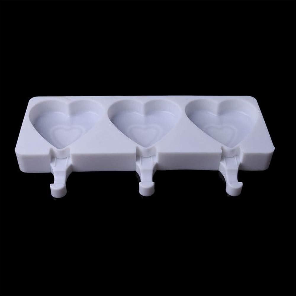 Molde de Silicona para Mini Helados Suxgumoe 3 Cavidades