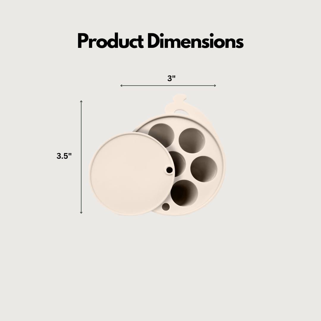 Bandeja Mini Congelador Avee & Co Silicona BPA Free 7 Moldes