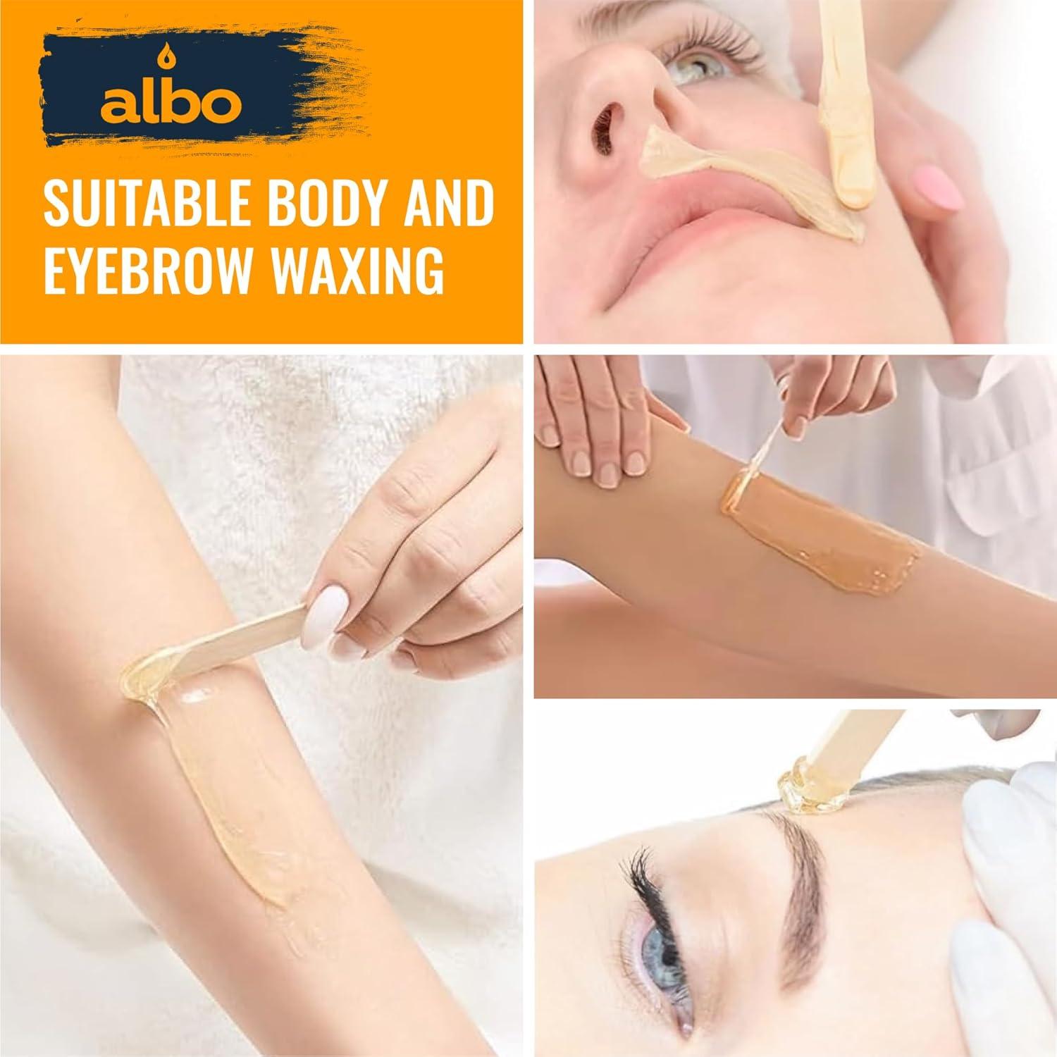 Palitos de Madera para Helados Albo 1000 Pcs 11.43 cm