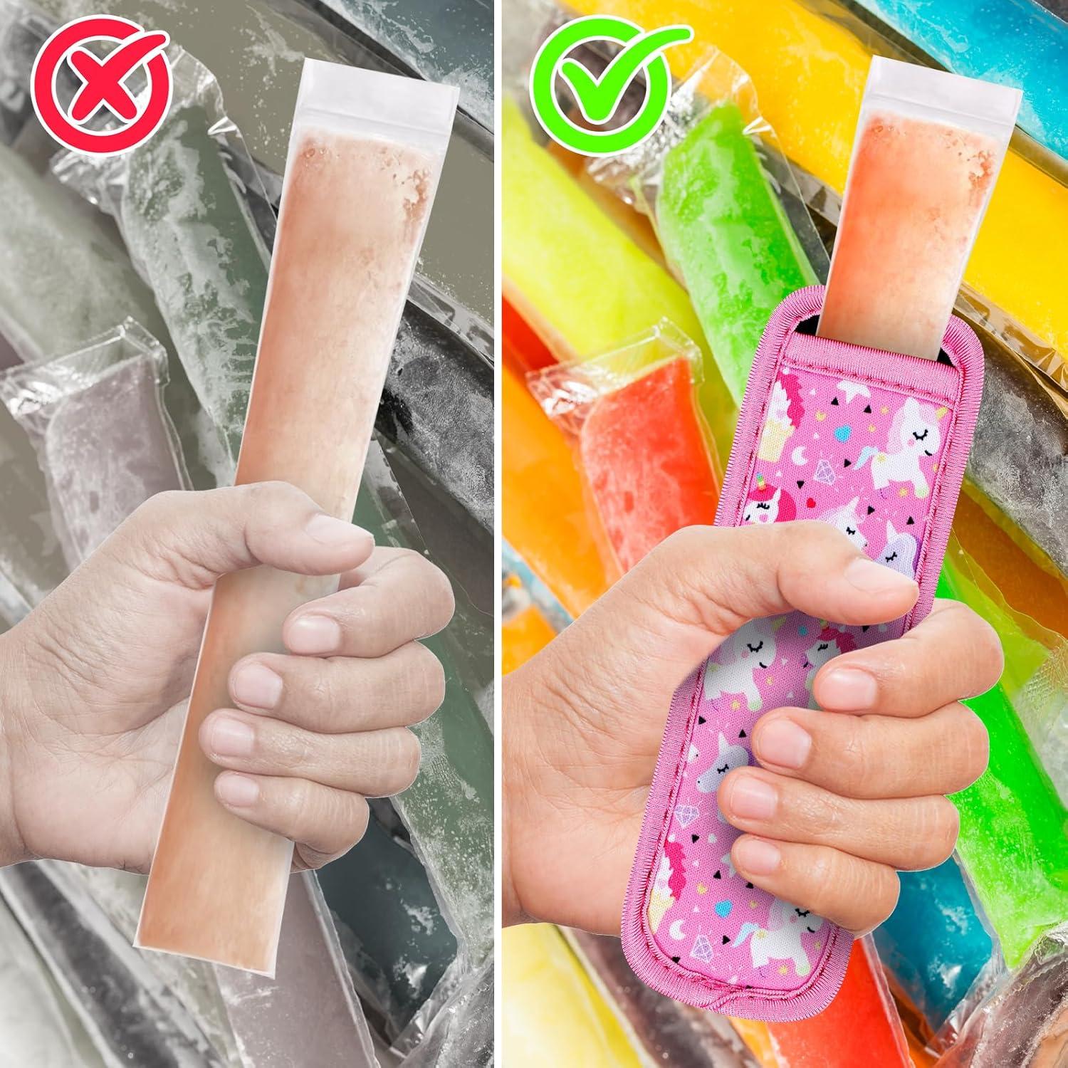 Mangas Reutilizables para Helados 6 Piezas Neopreno Multicolor