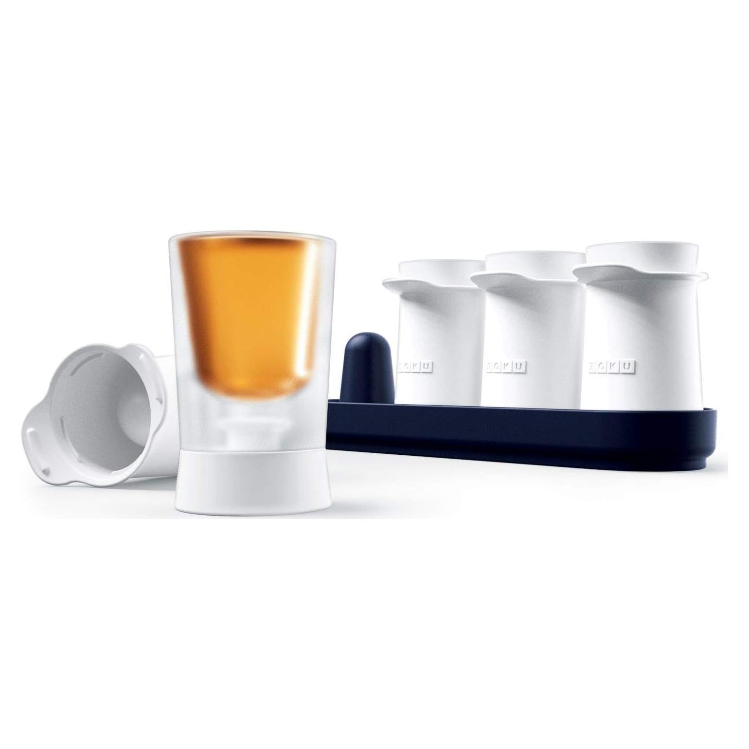 Moldes de Hielo ZOKU Shooter para 4 Vasos de Disparo - Silicona