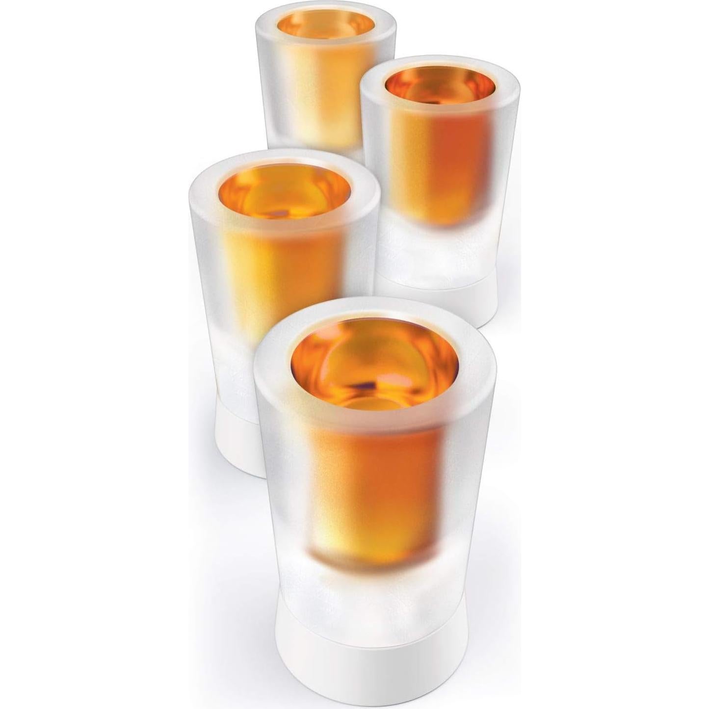 Moldes de Hielo ZOKU Shooter para 4 Vasos de Disparo - Silicona