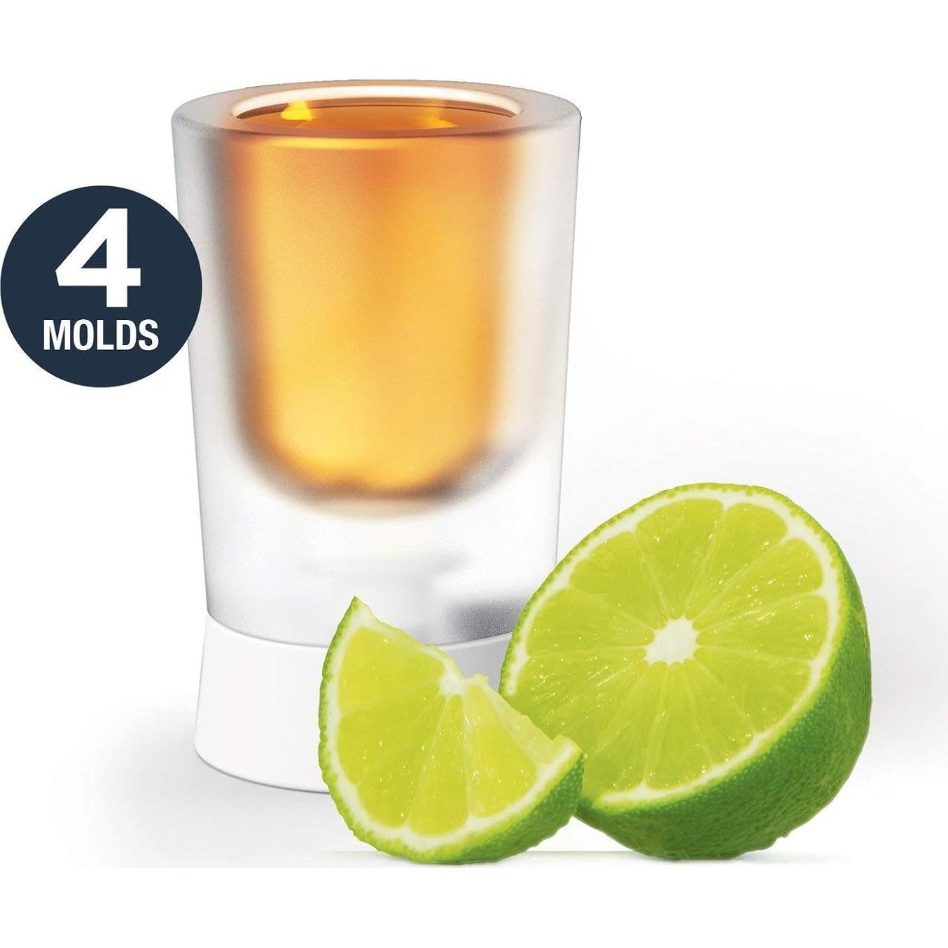 Moldes de Hielo ZOKU Shooter para 4 Vasos de Disparo - Silicona
