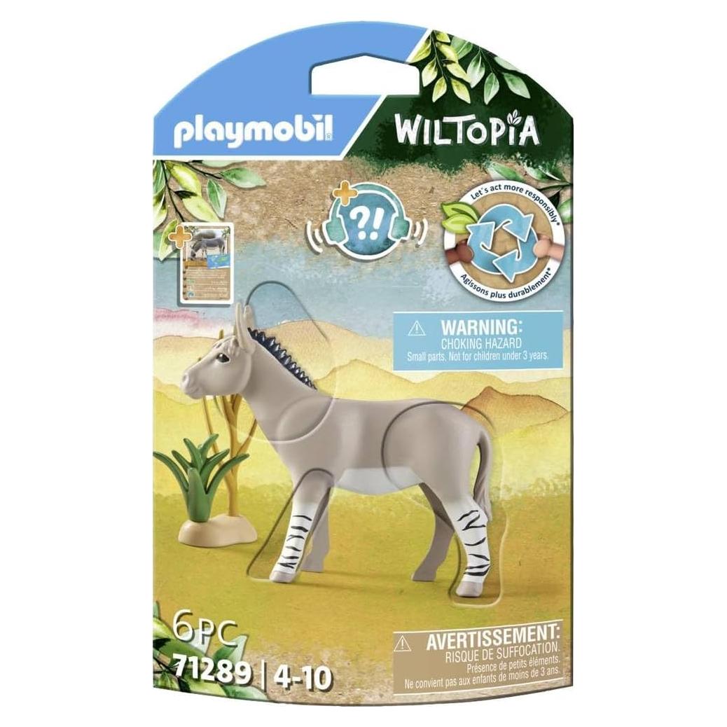 Playmobil Wiltopia Burro Salvaje Africano 71289 - 10.5x5.5 cm