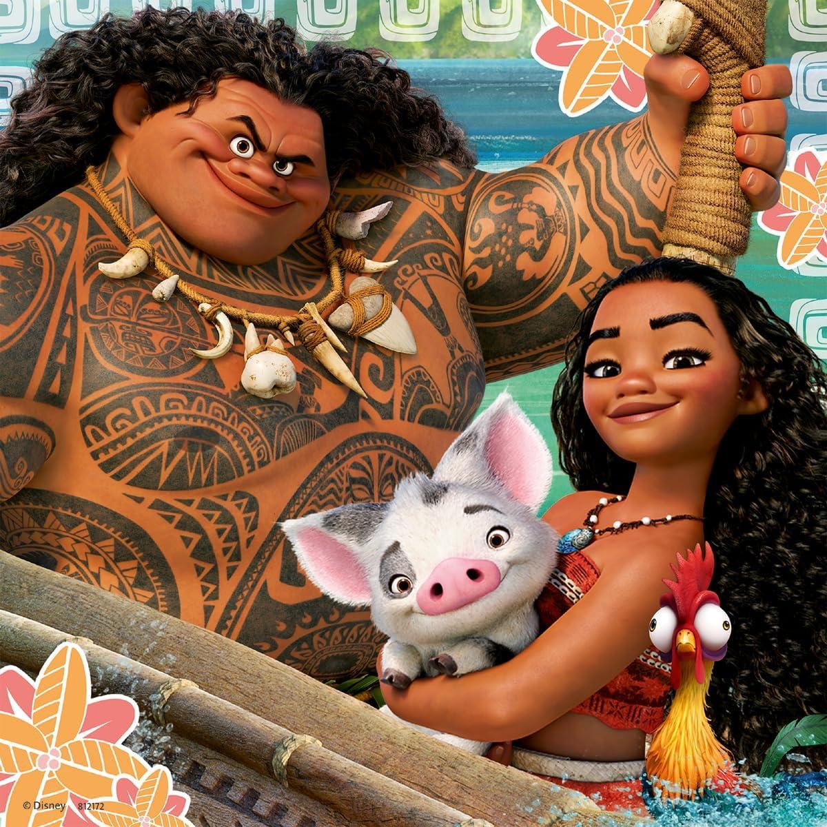 Rompecabezas Ravensburger Moana Viaje 49 Piezas 3+