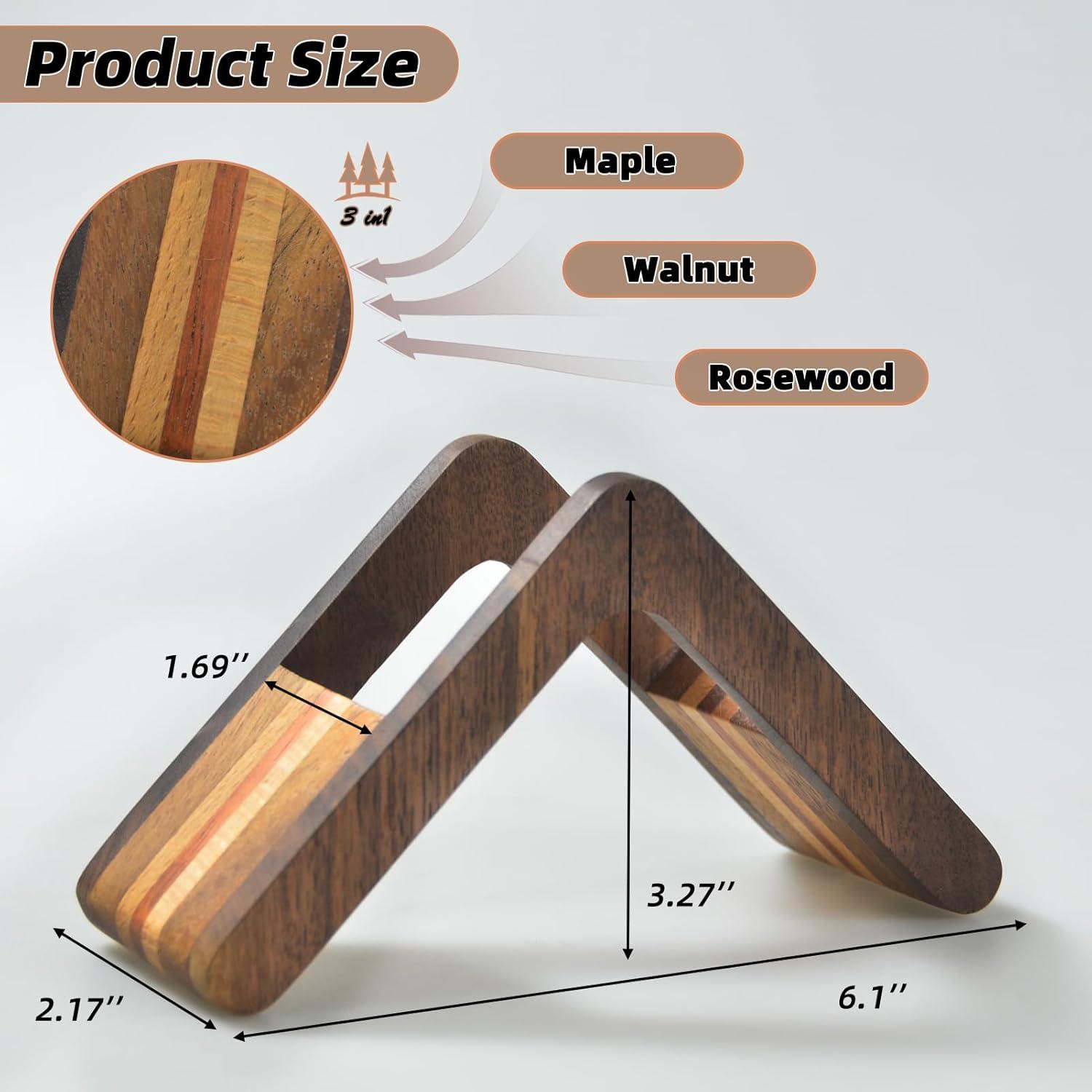 Soporte de Filtros de Café XIFOWE de Madera para Cono V60