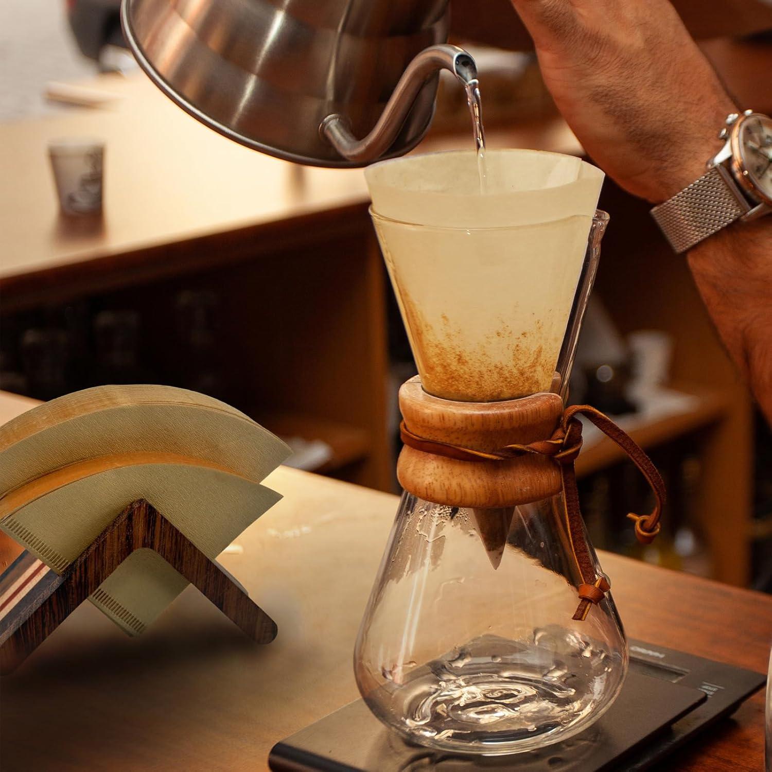 Soporte de Filtros de Café XIFOWE de Madera para Cono V60