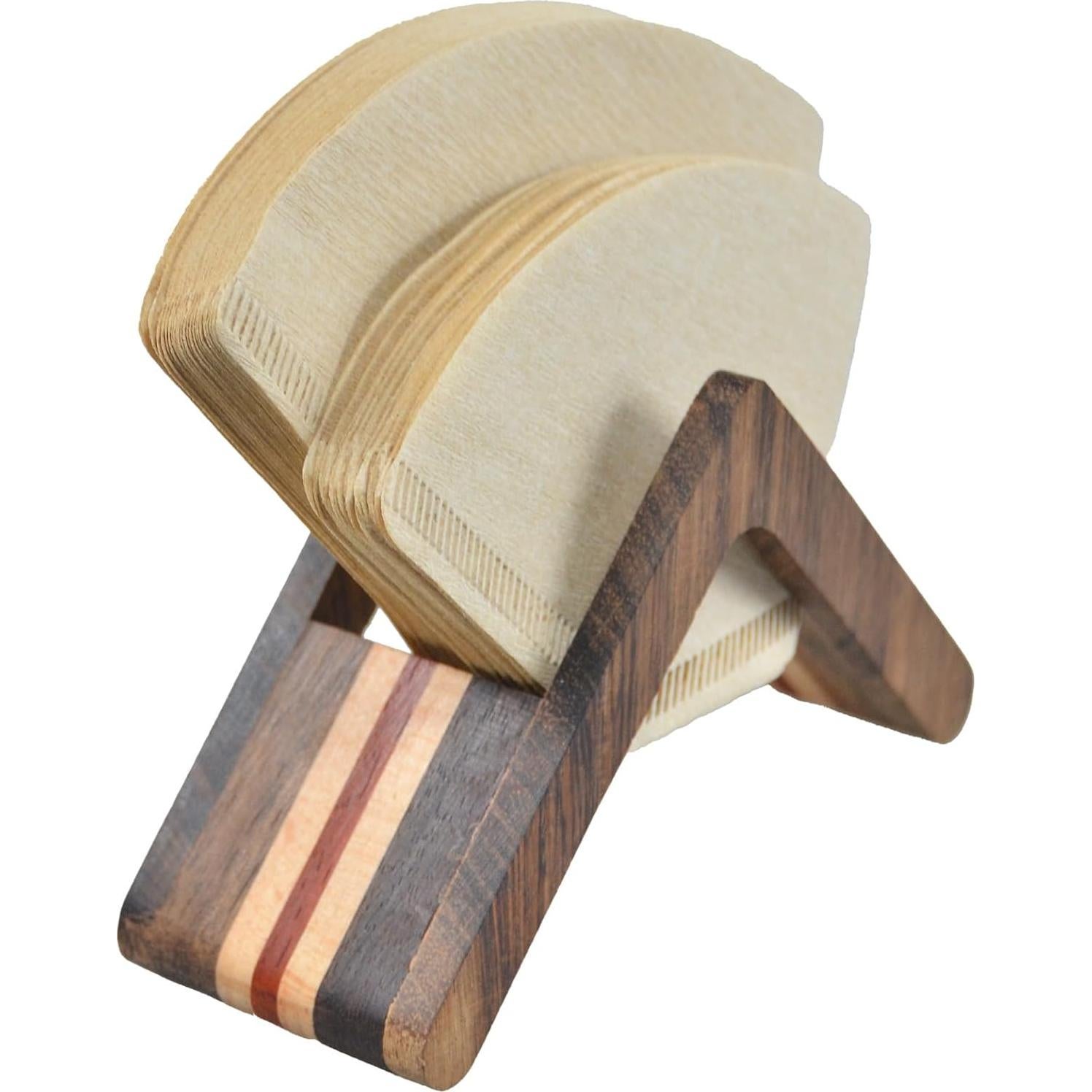 Soporte de Filtros de Café XIFOWE de Madera para Cono V60