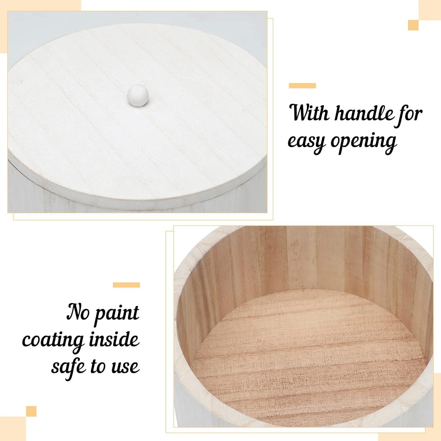 Soporte para Filtros de Café Chunful de Madera Blanco 15x9 cm