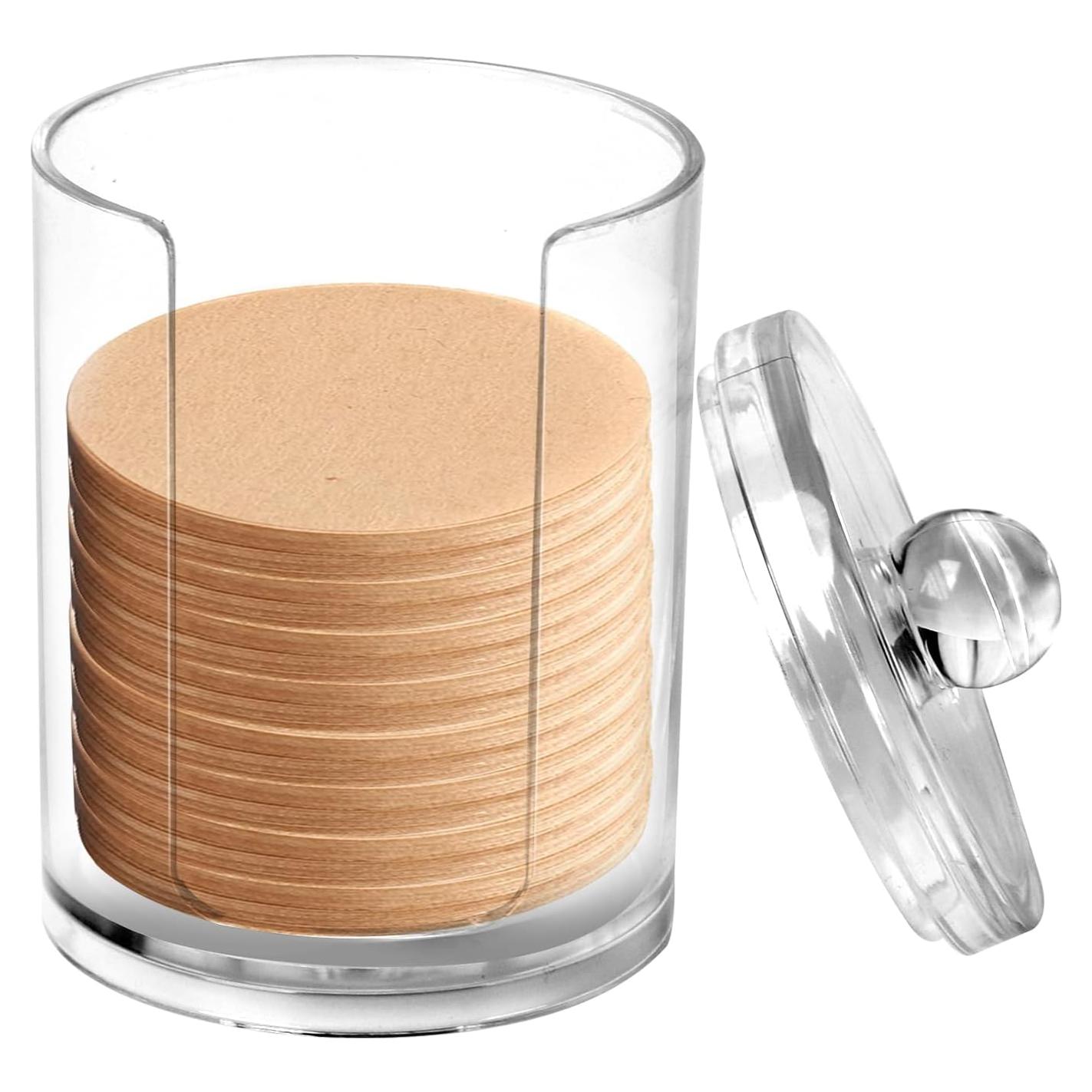 Contenedor de Almacenamiento para Filtros de Café Wiojtry 500u