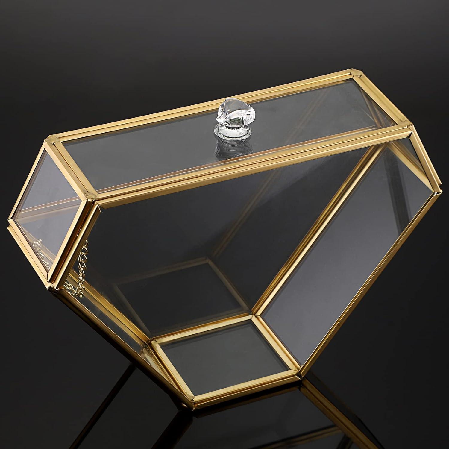 Soporte de Filtro de Café ELLDOO de Vidrio y Metal Dorado