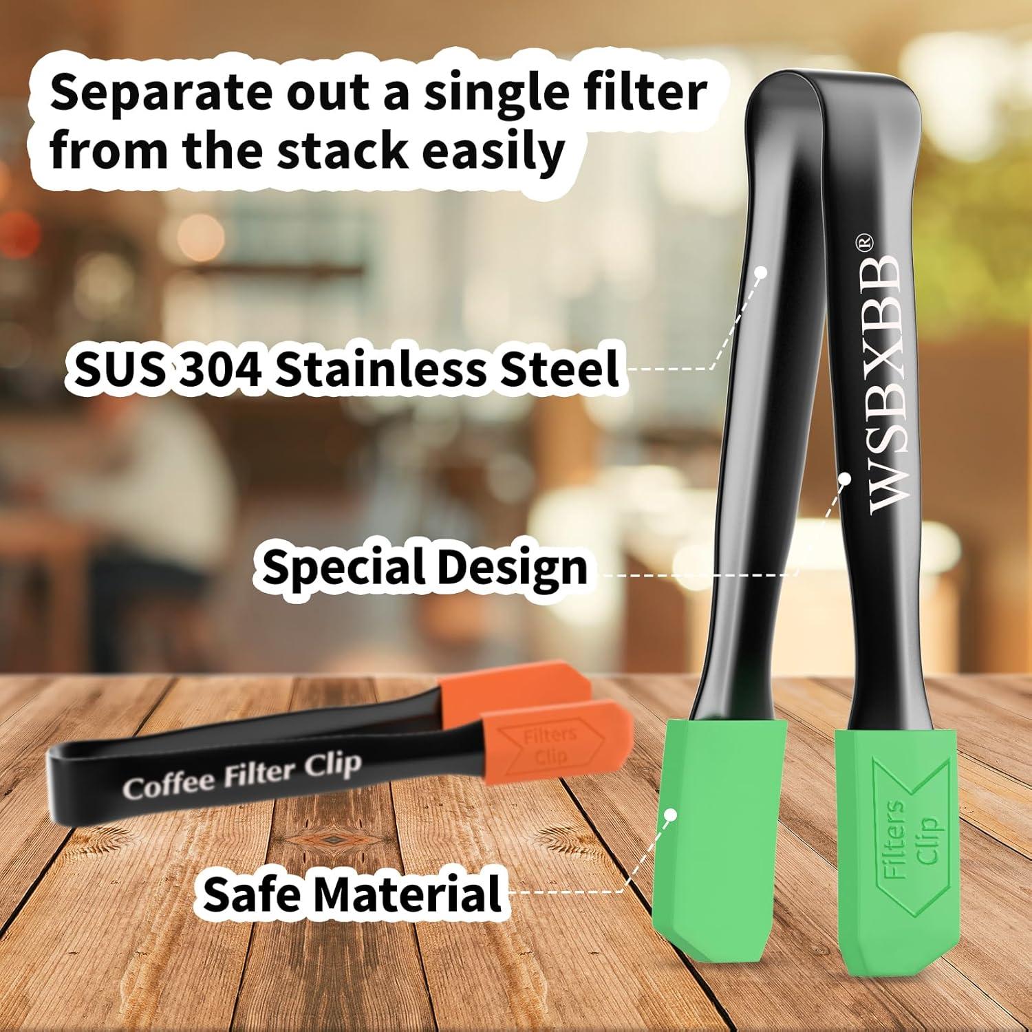 Paquete de 2 Clips Separadores de Filtros de Café WSBXBB