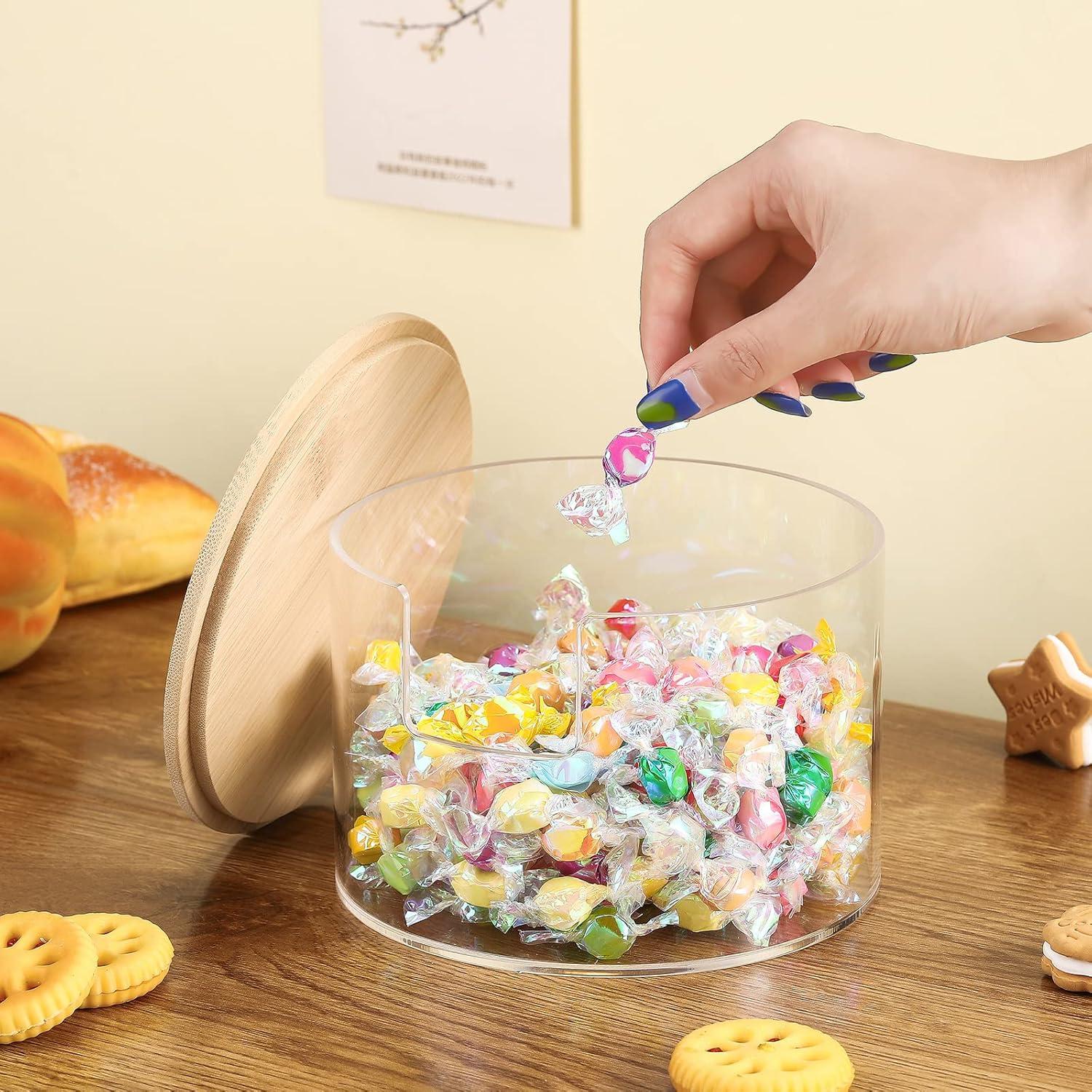 Soporte para Filtros de Café Qunclay Acrílico con Tapa de Bambú