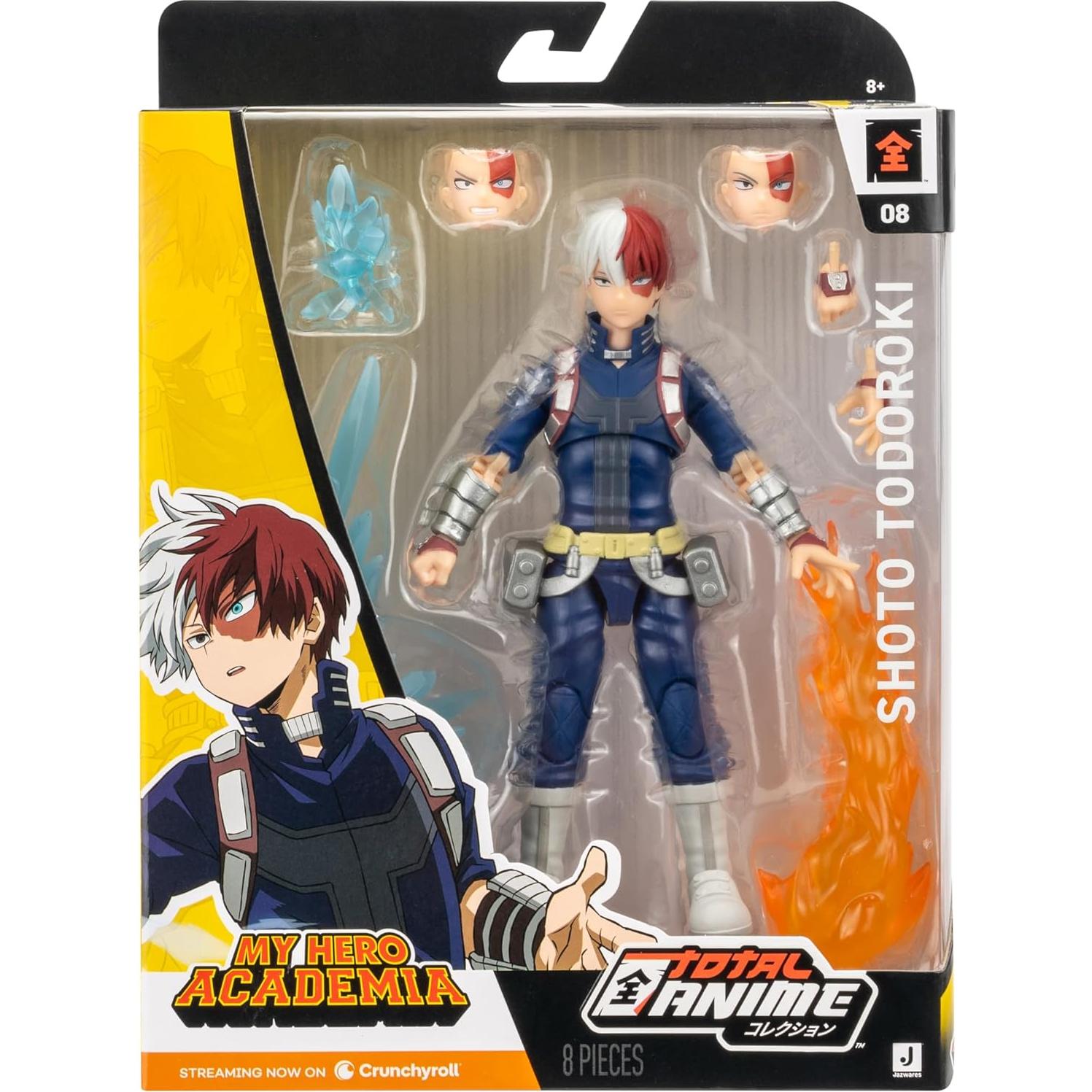 Figura Total Anime Shoto Todoroki 16.5 cm con accesorios