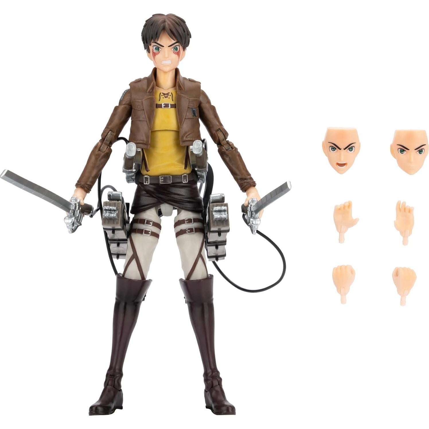 Figura Eren Jaeger Total Anime 16.5 cm con accesorios