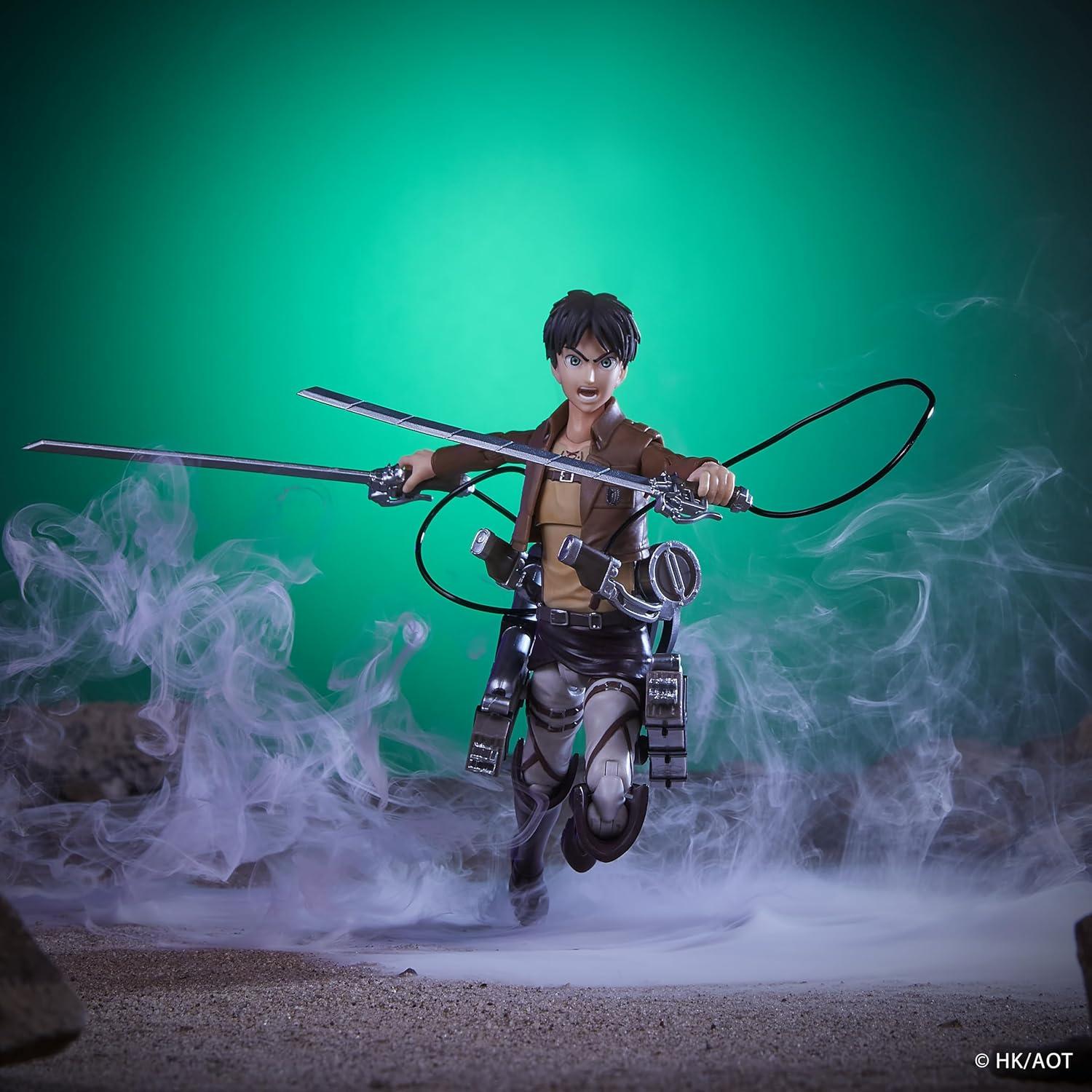 Figura Eren Jaeger Total Anime 16.5 cm con accesorios