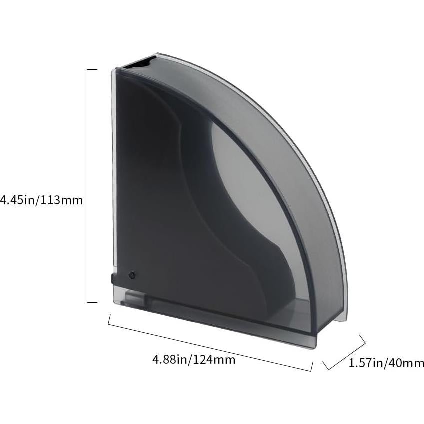 Soporte de Filtro de Café en Cono Watchget Acrílico Negro