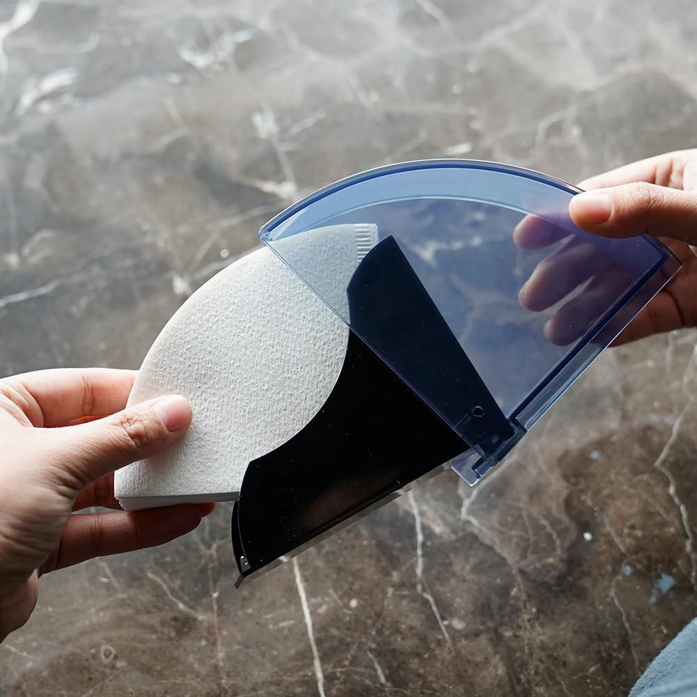 Soporte de Filtro de Café en Cono Watchget Acrílico Negro