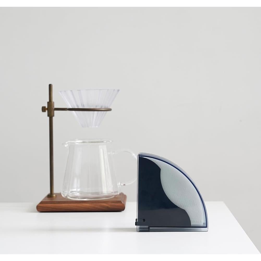Soporte de Filtro de Café en Cono Watchget Acrílico Negro