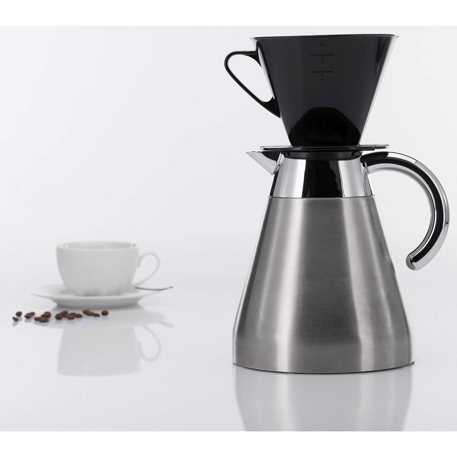 Cono de Filtro de Café Westmark Tamaño 4 - Plástico Negro