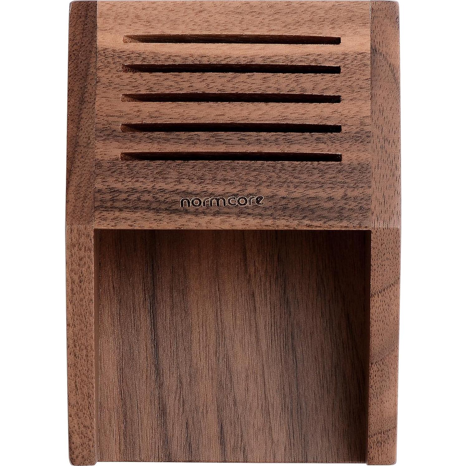 Soporte Organizador de Filtros de Espresso Normcore - Madera de Nogal