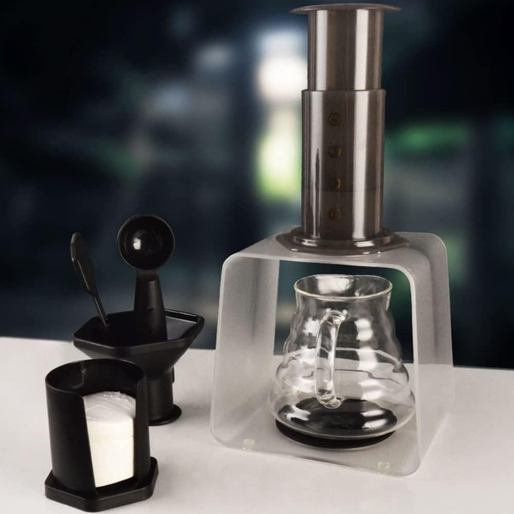 Soporte de Filtros de Café CAFEMASY con 742 Filtros de Papel