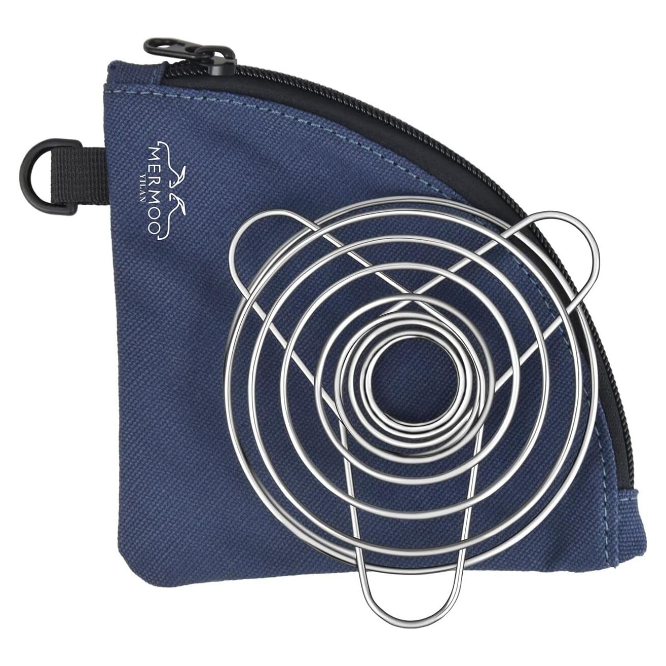 Soporte de Filtro de Café Plegable MERMOO YILAN Acero Inoxidable