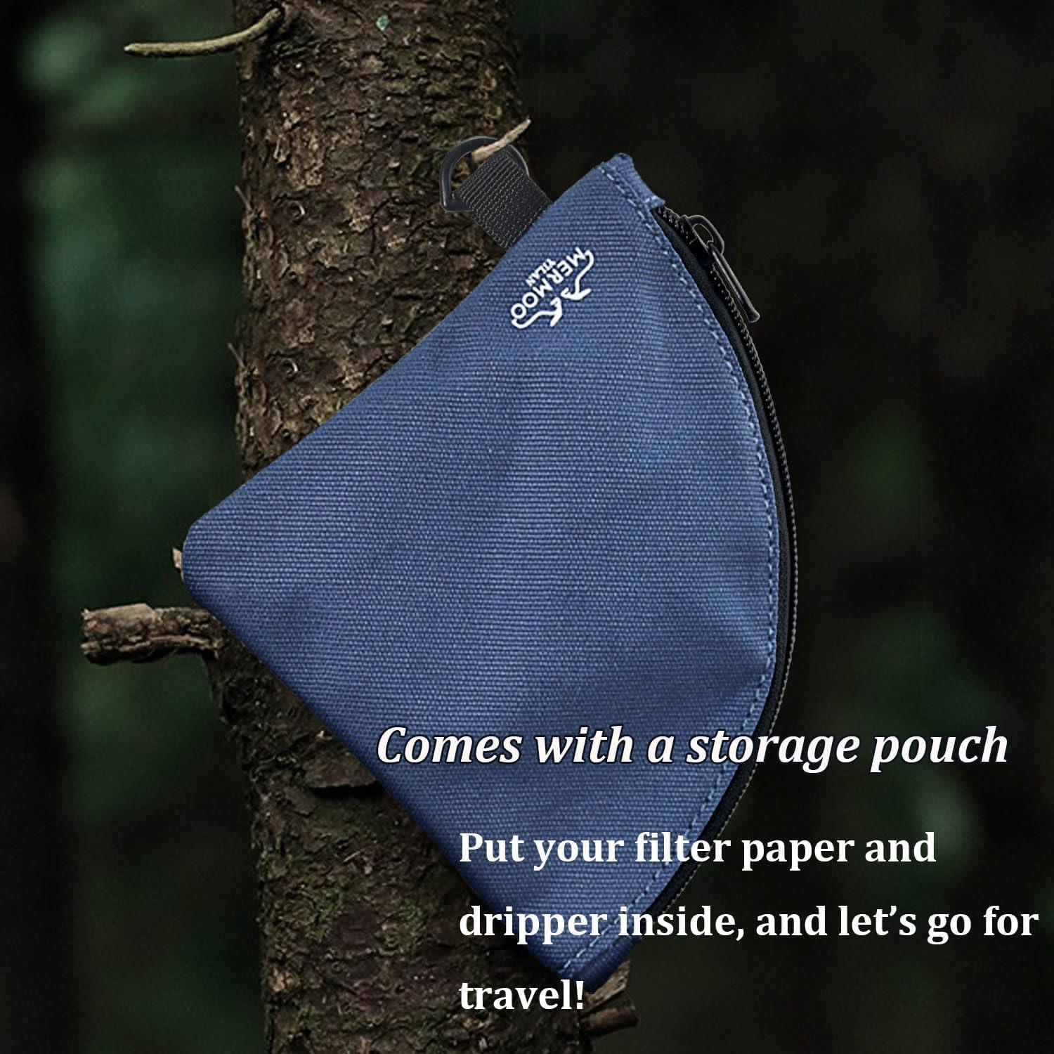 Soporte de Filtro de Café Plegable MERMOO YILAN Acero Inoxidable