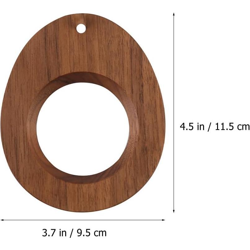 Soporte de Goteo de Café IMIKEYA de Madera 11.5x9.5 cm