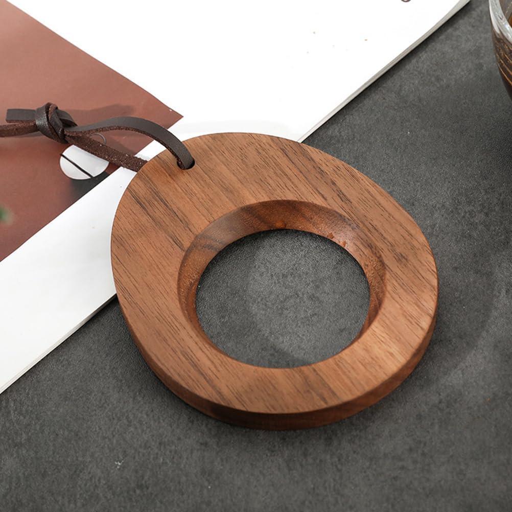 Soporte de Goteo de Café IMIKEYA de Madera 11.5x9.5 cm