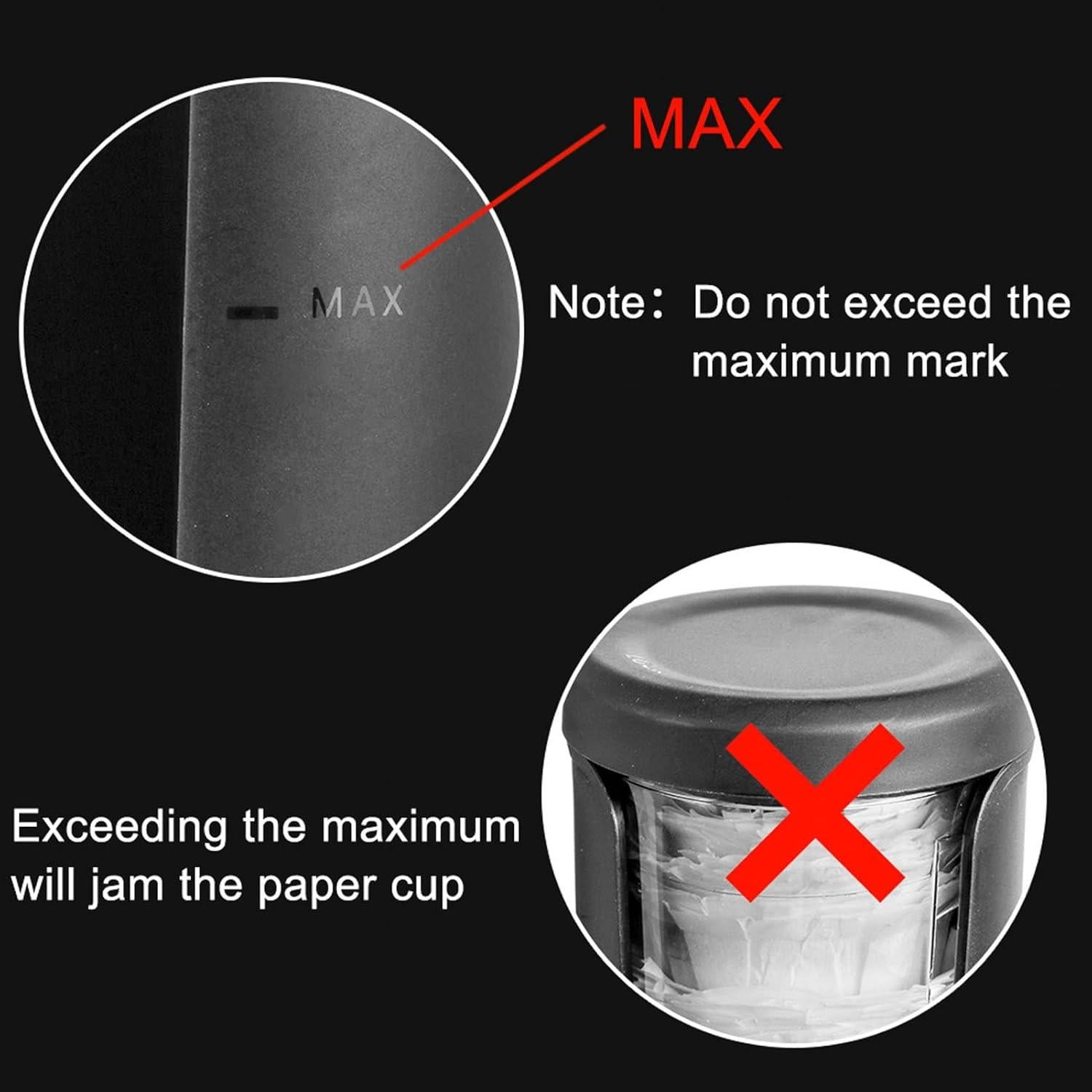 Dispensador de Filtros de Café OUKENS con Tapa Abatible