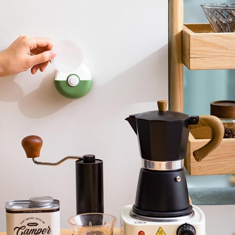 Soporte de Filtros de Café ARFUKA Montado en Pared 150 Filtros