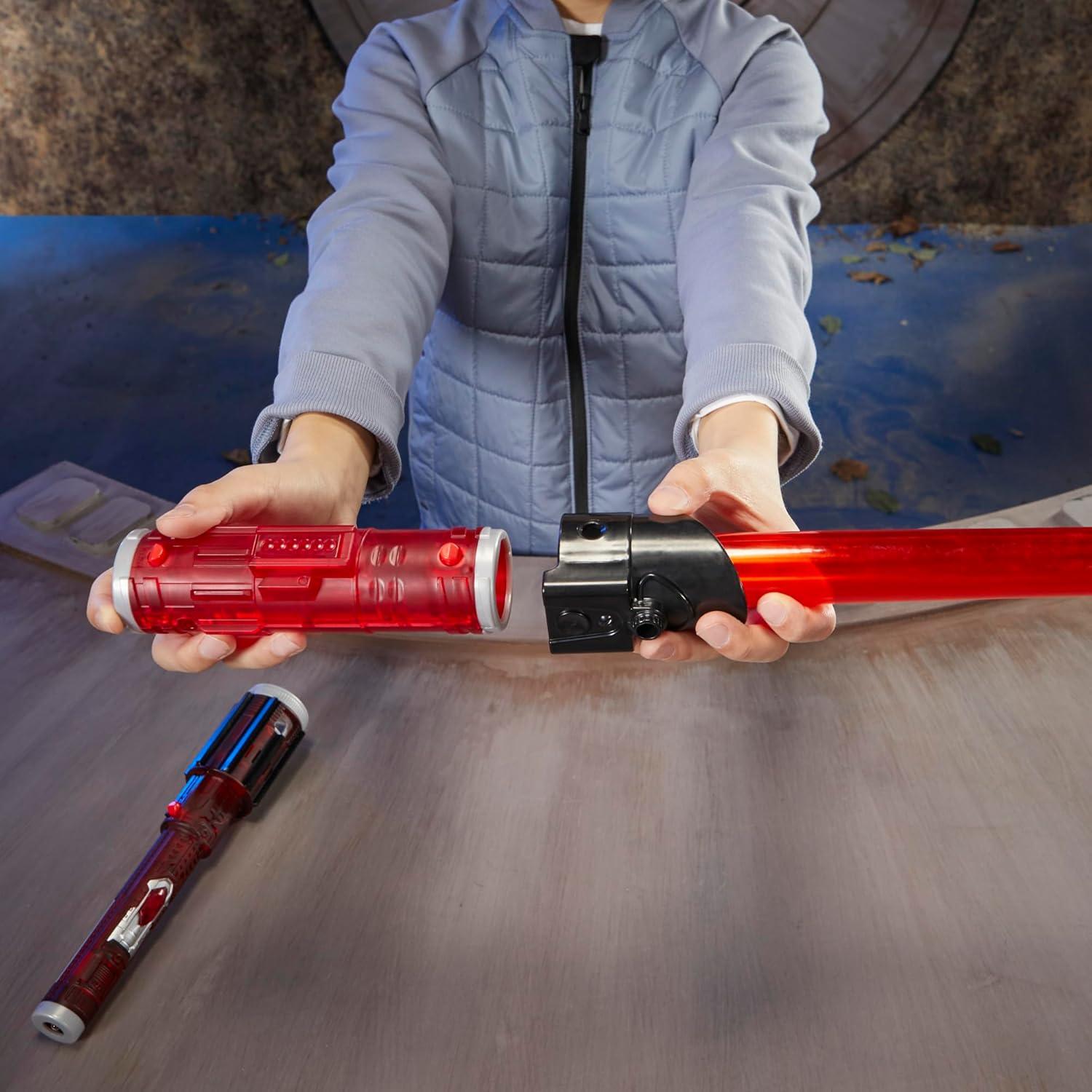 Sable de Luz Electrónico Darth Vader Kyber Hasbro Rojo