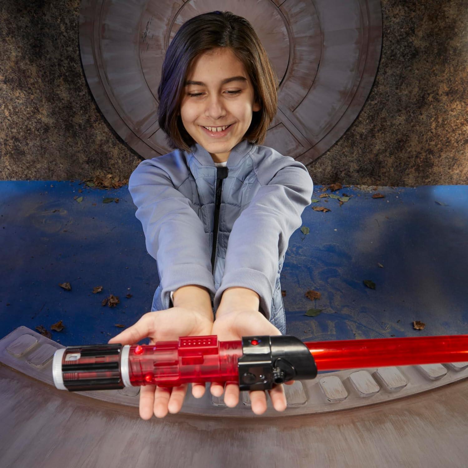 Sable de Luz Electrónico Darth Vader Kyber Hasbro Rojo